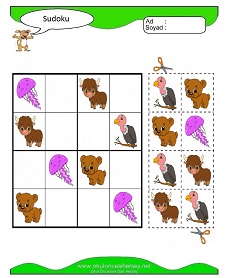 Sudoku Çocuk Bulmacaları